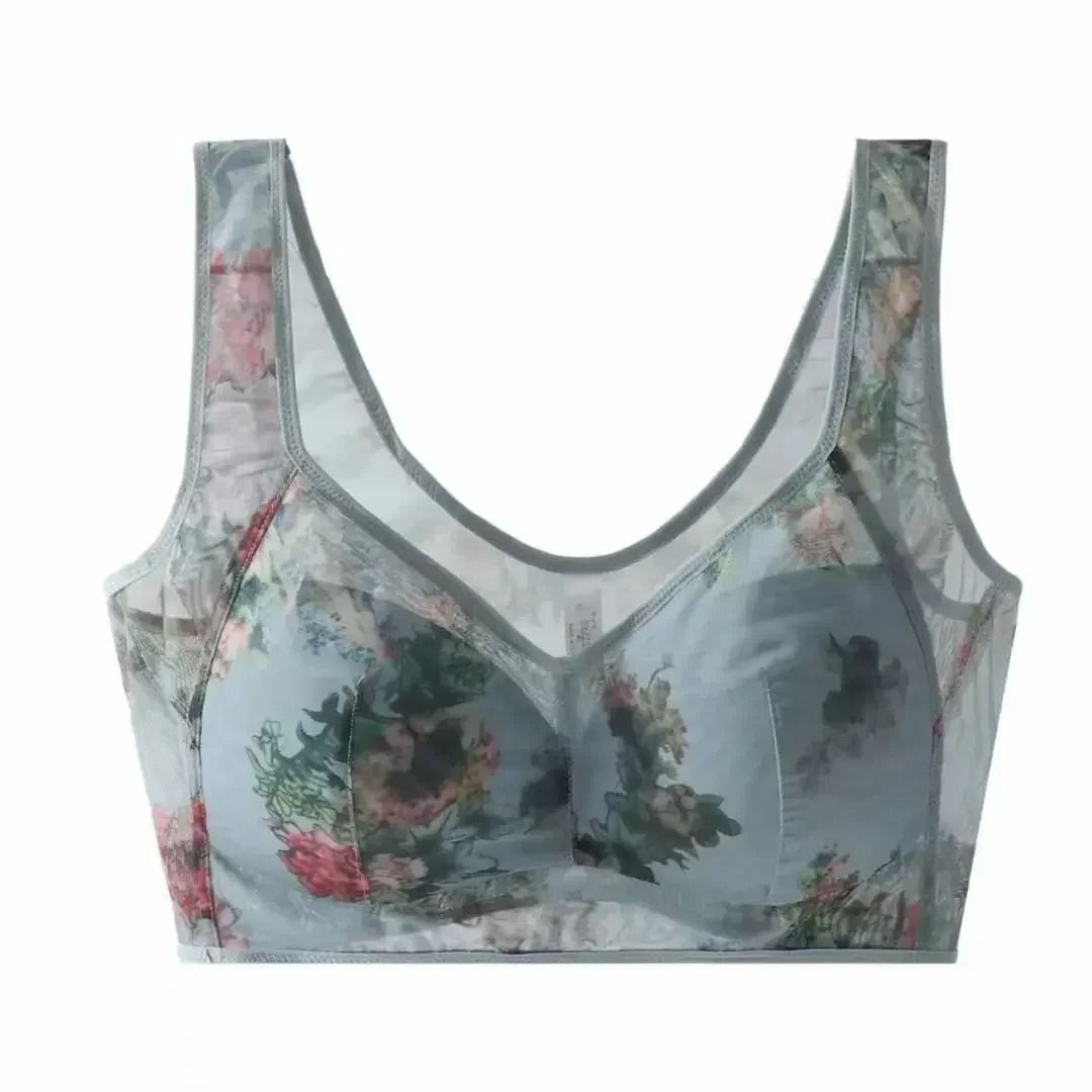Everyday Ice Silk Lace Cooling Comfort Bra For Women 4