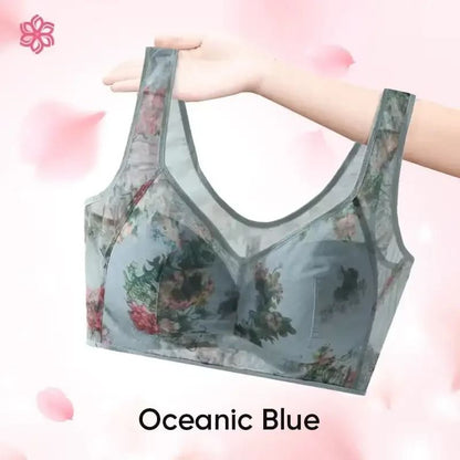 Everyday Ice Silk Lace Cooling Comfort Bra For Women 5