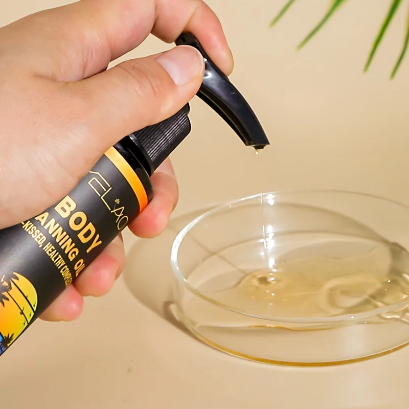 MELAO Tanning Oil Tanned Intensifier For Faster Darker Sun Tan Ultra Moisturizing Oils For Hydrated 5