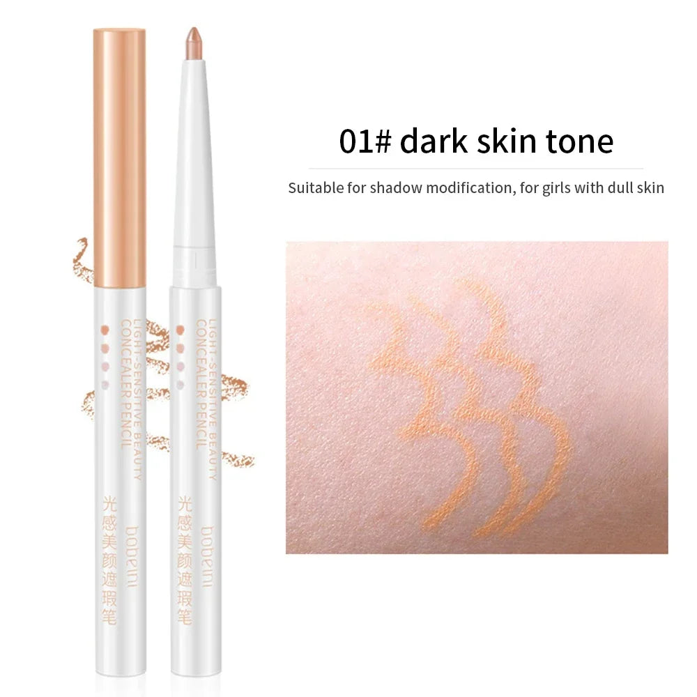 Waterproof Dark Circles Concealer Pen Silkworm Lying Concealer Stick For Pockmark Eyebrows  Beauty  6