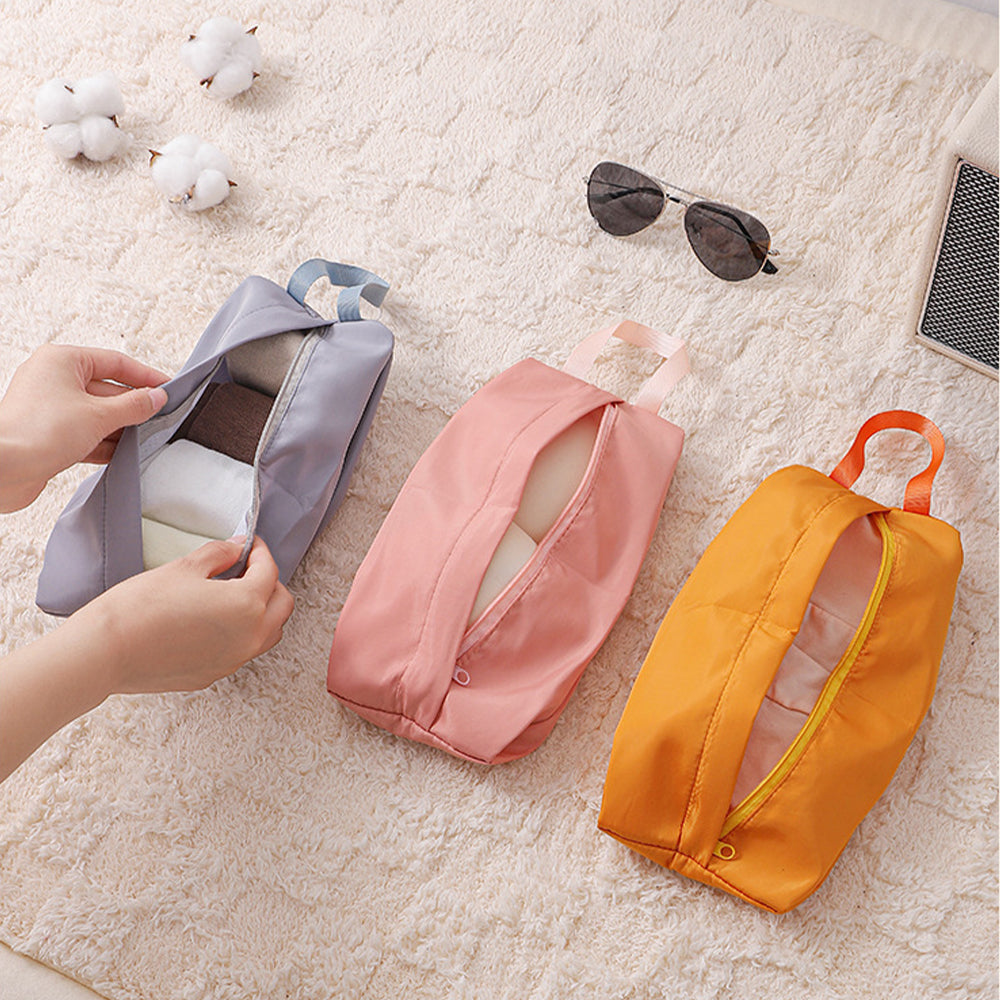 Travel Underwear & Socks Storage Bag, Portable Waterproof Tidy Bag for Luggage Clothes Organizer