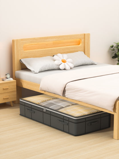 1PC Large Clothes Storage Bag Under Bed, Foldable Quilt & Clothes Organizer for Bedroom, Dormitory, Wardrobe