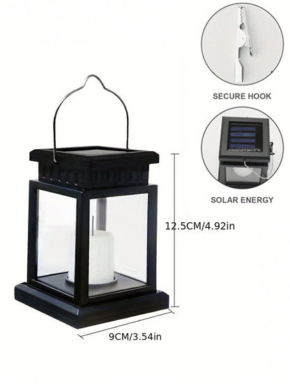 Retro Palace Lantern Lights for Garden Decor, Outdoor Solar Lights, Hanging Candle Lamps, Landscape Floor Lighting