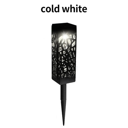 Retro Outdoor Solar LED Solar Lawn Lights, Waterproof Garden Pathway Lamp, Patio Yard Landscape Decoration Buried Light