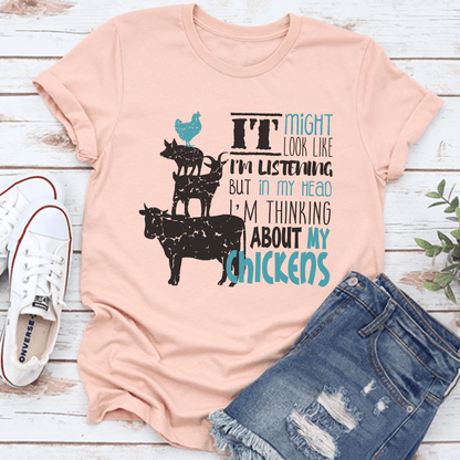 It Might Look Like Im Listening But In My Head Tee 1