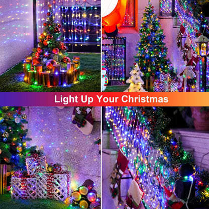 Solar String Lights for Outside, Solar Light Outdoor Twinkle, Fairy Lights for Tree Garden Christmas Wedding