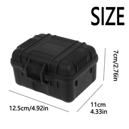 Portable Toolbox, Moisture-Proof Protective Case for Watches, Small Storage Shockproof & Durable Watch Case