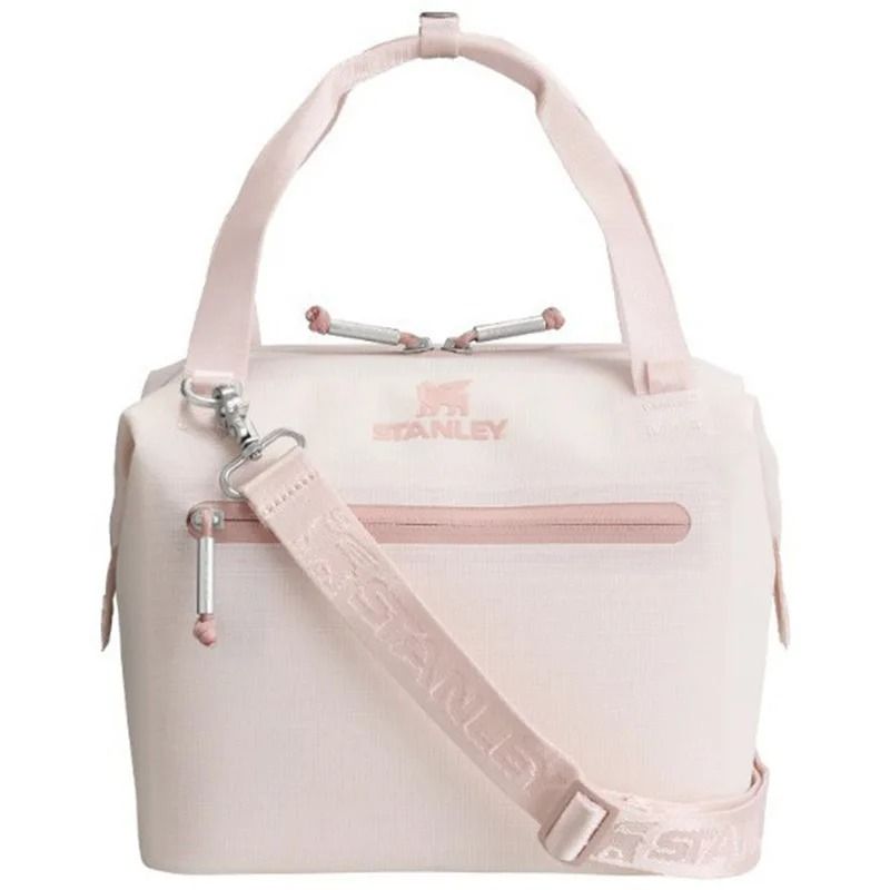Mini Insulated Lunch Shoulder Bag With Soft Oxford Shell Portable Leakproof Cooler For Travel Or Ou 2