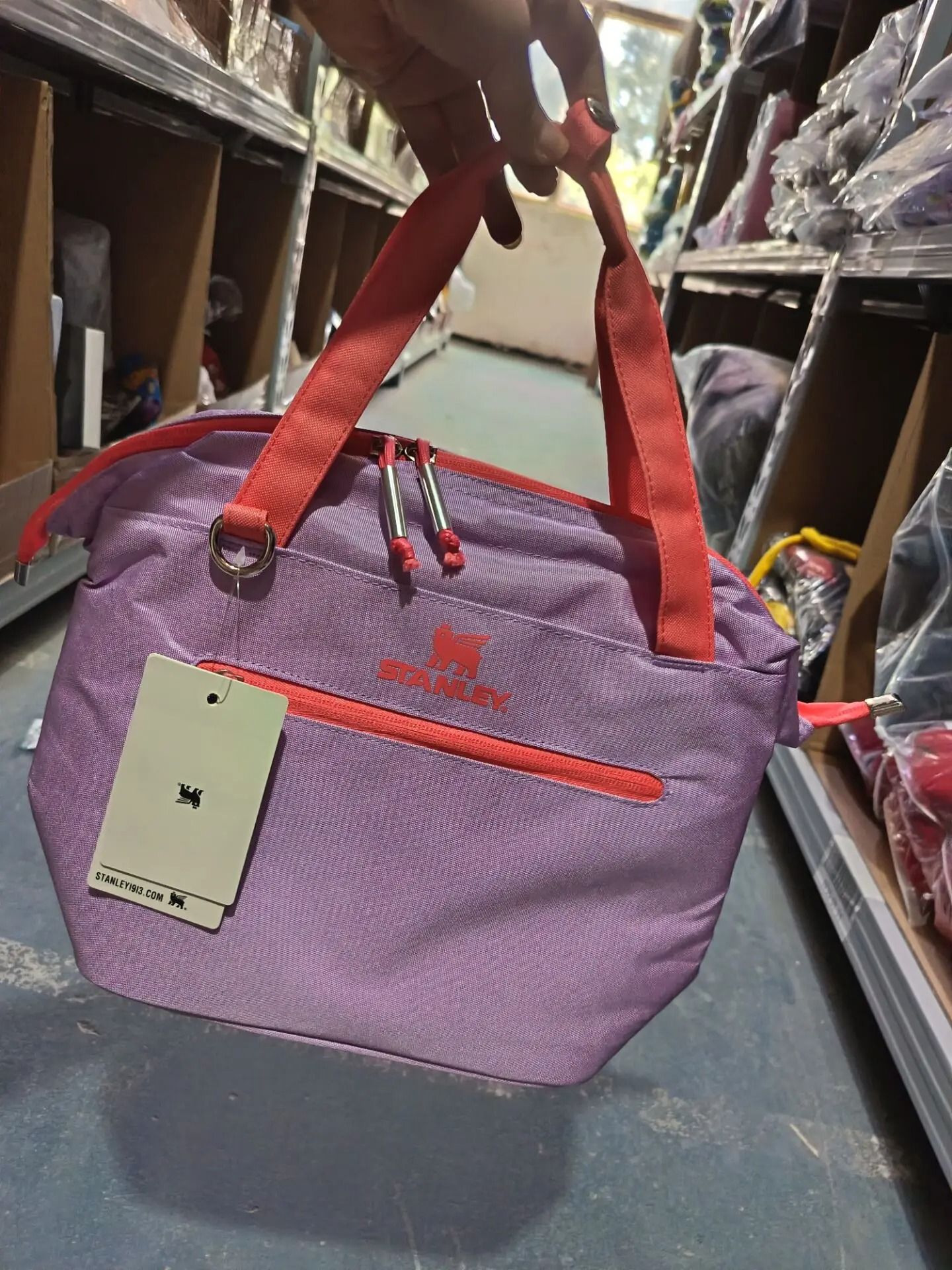 Mini Insulated Lunch Shoulder Bag With Soft Oxford Shell Portable Leakproof Cooler For Travel Or Ou 4