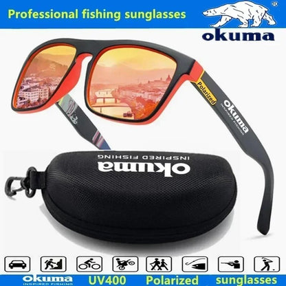 Okuma Polarized UV400 Sunglasses For Men And Women Outdoor Fishing Driving Cycling Eye Protection 2