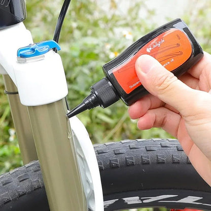 High-Performance Silicone Oil for Mountain Bike – Front Fork & Rear Shock Lubricating Oil (60ML)