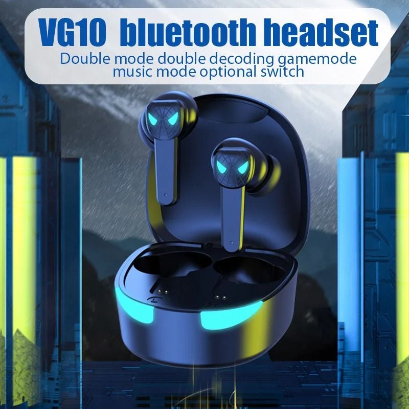 TG10 Wireless Bluetooth Earbuds With LED Display And Noise Cancelling Mic 1