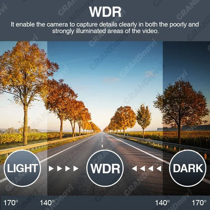 HD Car Dash Cam With ADAS Voice Alarm And TF Card Options For Android Multimedia Systems 1