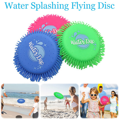 Splash Water Flying Disc Toys Fun Water Toys For Kids  Adults Flying Spinner Toy For Beach Park  Ba 2