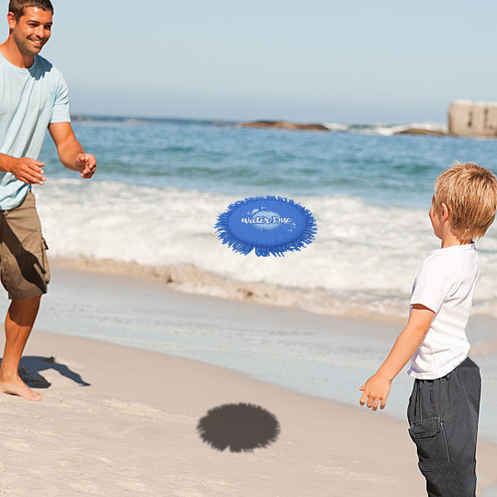 Splash Water Flying Disc Toys Fun Water Toys For Kids  Adults Flying Spinner Toy For Beach Park  Ba 1