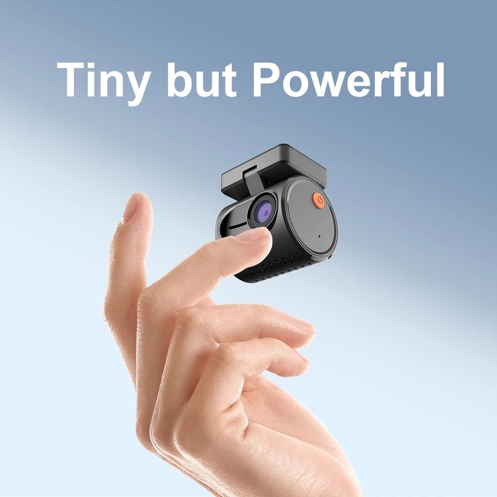 2K Dash Camera with Voice Control and Night Vision for Cars