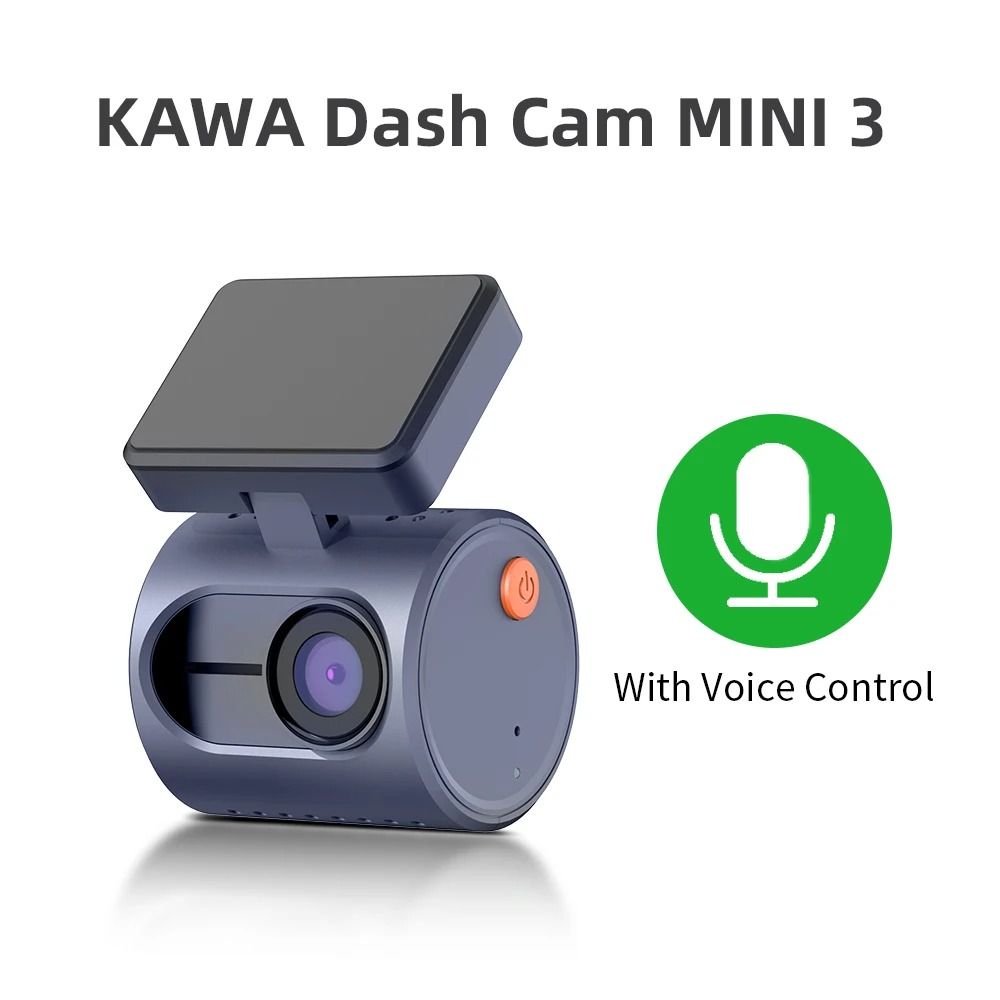 2K Dash Camera With Voice Control And Night Vision For Cars 9