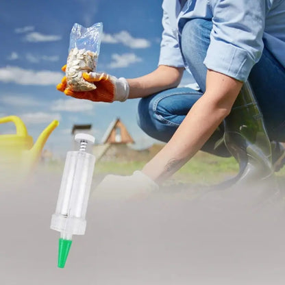 Mini Manual Seeder Tool For Garden Planting Handheld Seed Dispenser For Flower Pots  Garden Beds 1