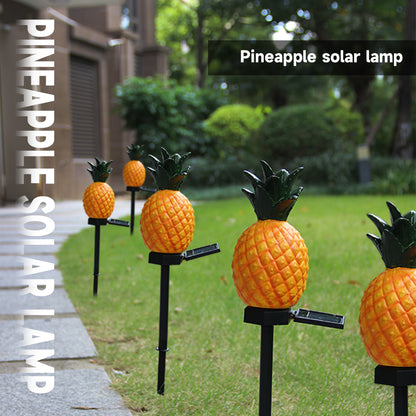 Waterproof LED Solar Yard Lamp Pineapple Landscape Light For Outdoor Decorative Garden Lawn Ground  1