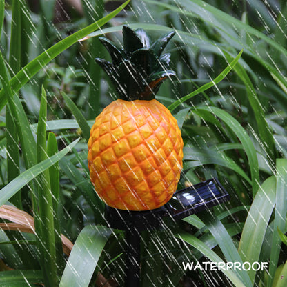 Waterproof LED Solar Yard Lamp Pineapple Landscape Light For Outdoor Decorative Garden Lawn Ground  2