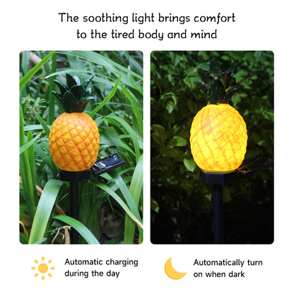 Waterproof LED Solar Yard Lamp Pineapple Landscape Light For Outdoor Decorative Garden Lawn Ground  3