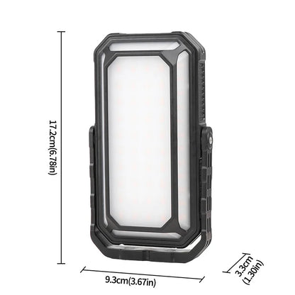 Solar Charging All Terrain Camping Lamp, Multi Light Source Outdoor Lantern, Large Capacity Multifunctional Work Light