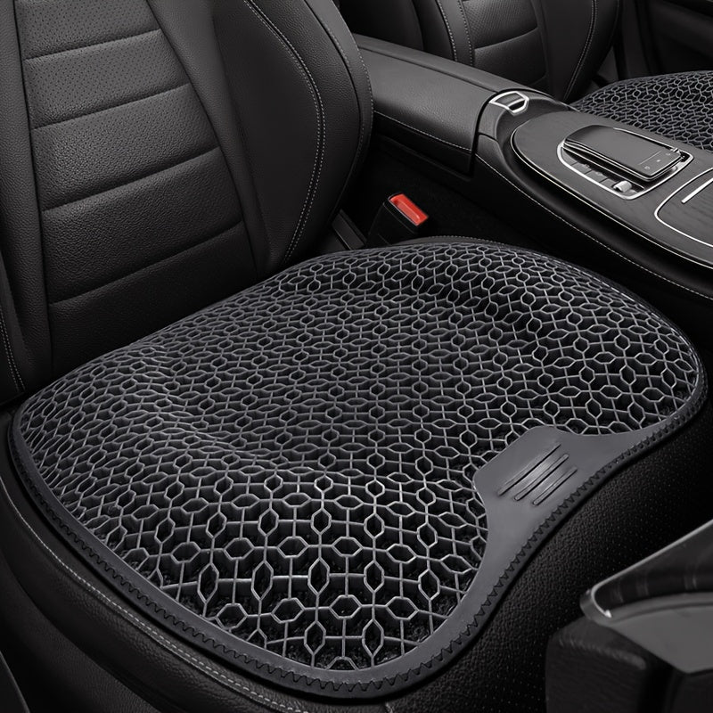 Gel Seat Cushion with Honeycomb Design – Breathable & Washable Pad for Car & Office – Ergonomic Support