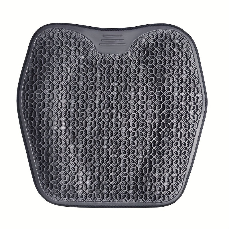 Gel Seat Cushion With Honeycomb Design  Breathable  Washable Pad For Car  Office  Ergonomic Support 6