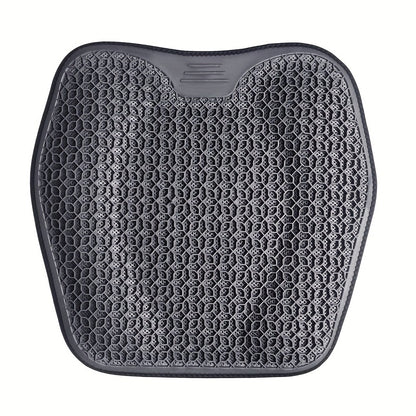Gel Seat Cushion With Honeycomb Design  Breathable  Washable Pad For Car  Office  Ergonomic Support 6