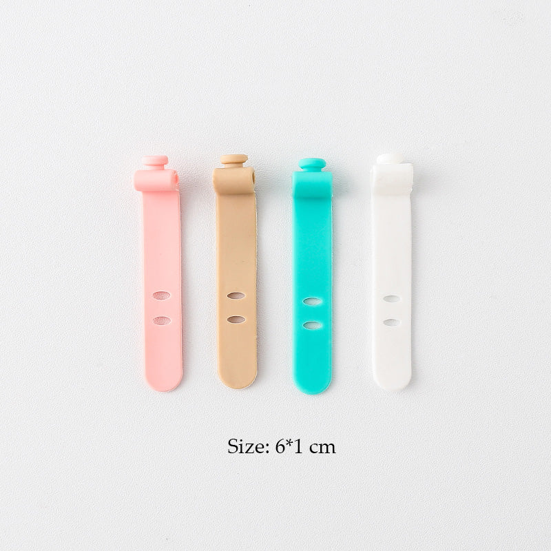 MOHAMM 1 Piece Cute Cable Organizers Holder Clips, Desktop Cord Management for Office & Home