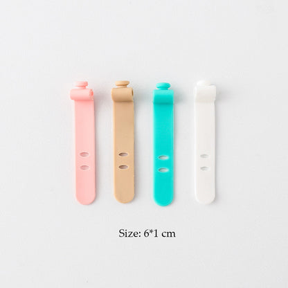MOHAMM 1 Piece Cute Cable Organizers Holder Clips, Desktop Cord Management for Office & Home