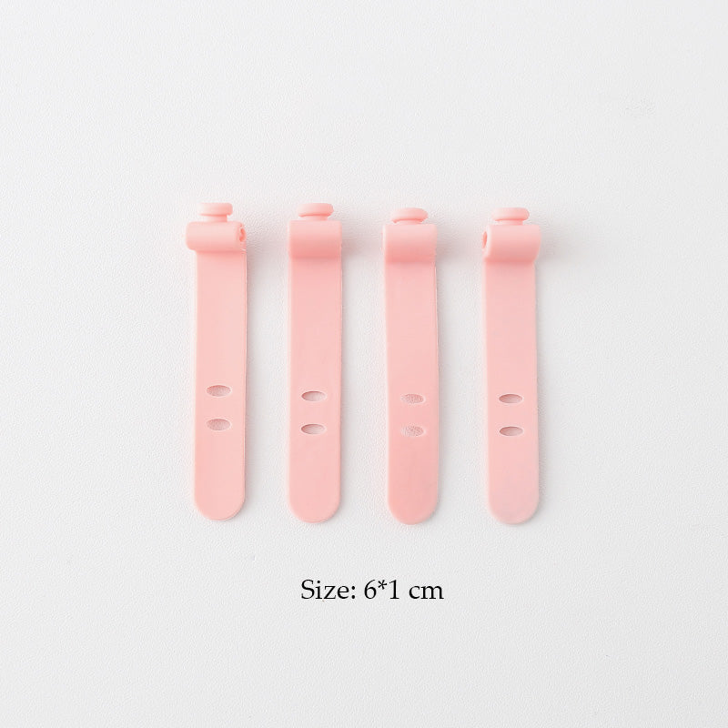 MOHAMM 1 Piece Cute Cable Organizers Holder Clips, Desktop Cord Management for Office & Home