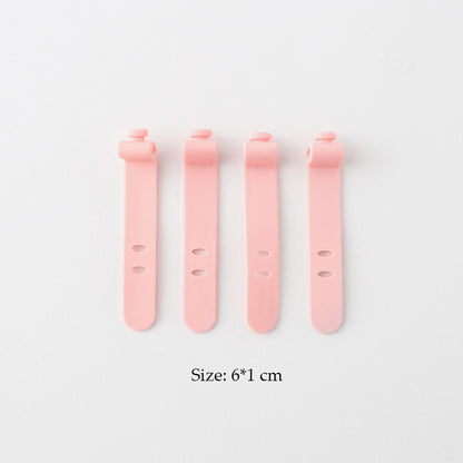 MOHAMM 1 Piece Cute Cable Organizers Holder Clips, Desktop Cord Management for Office & Home