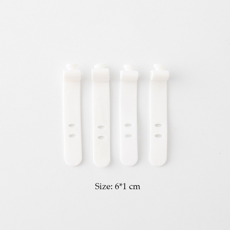 MOHAMM 1 Piece Cute Cable Organizers Holder Clips, Desktop Cord Management for Office & Home