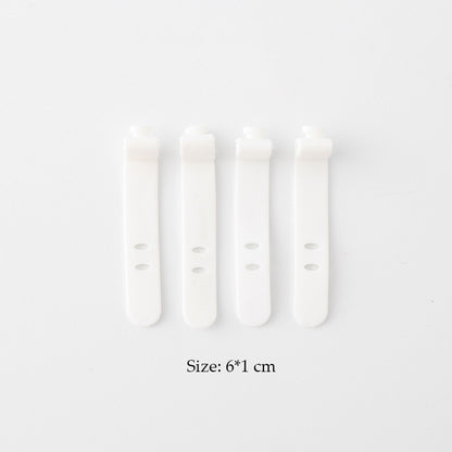MOHAMM 1 Piece Cute Cable Organizers Holder Clips, Desktop Cord Management for Office & Home