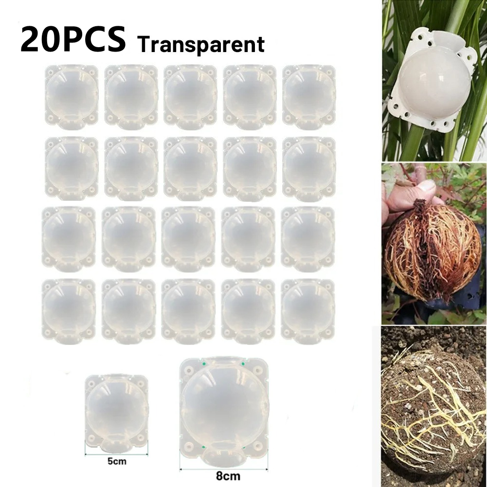 High Pressure Propagation Ball Reusable Plant Root Growing Box For Garden Grafting Indoor  Outdoor  1