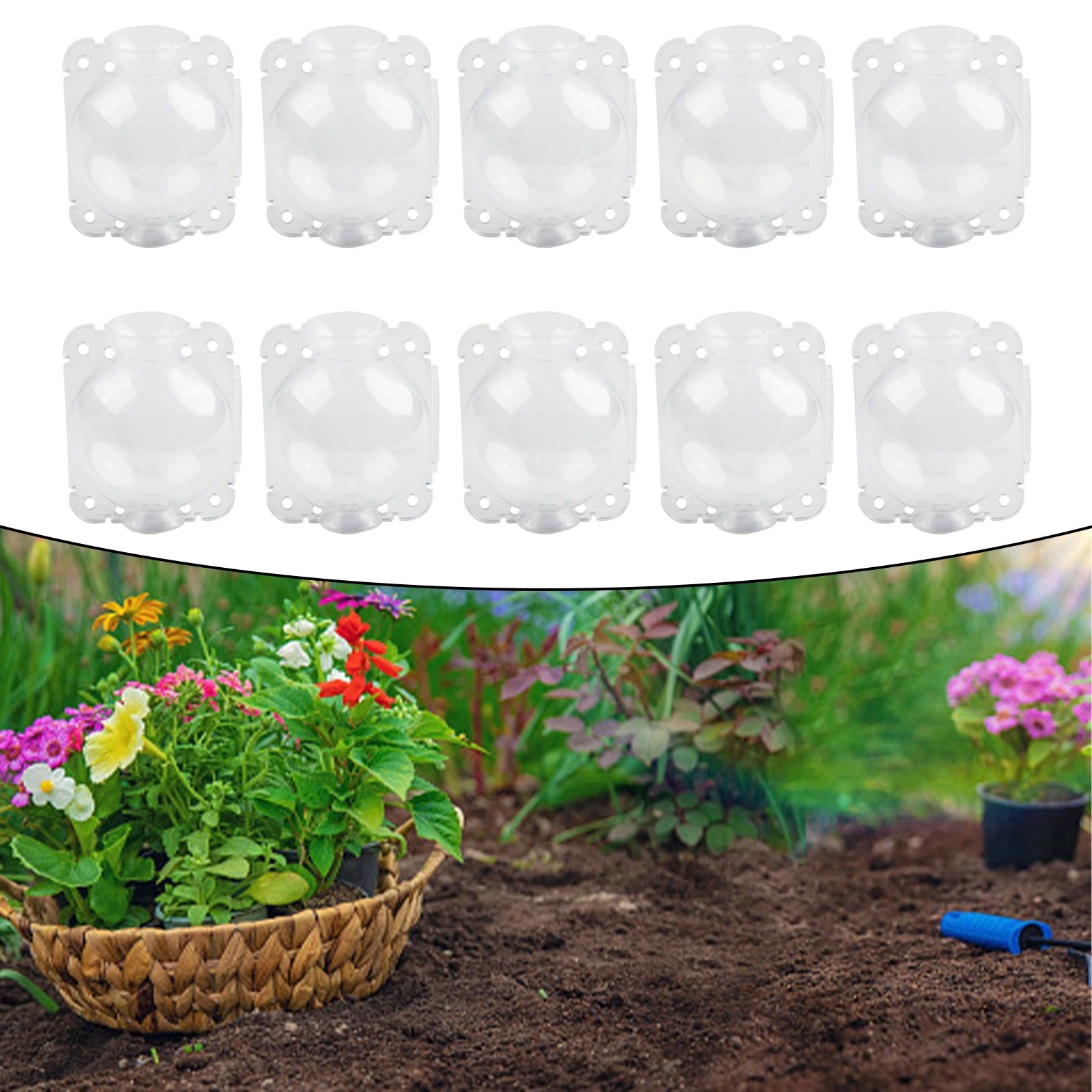 High Pressure Propagation Ball, Reusable Plant Root Growing Box for Garden Grafting, Indoor & Outdoor Rooting Equipment