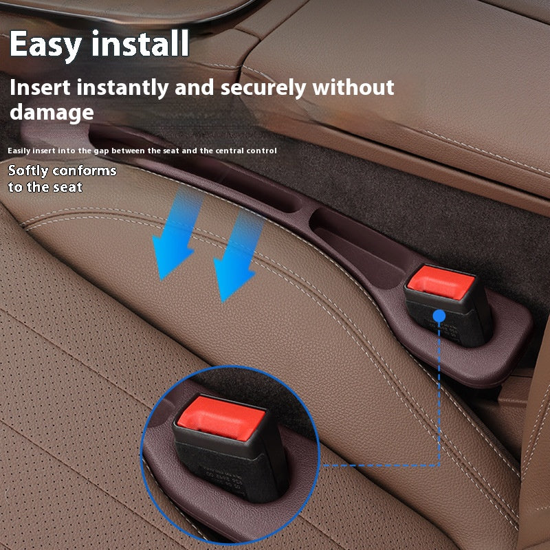 Creative and Practical Automotive Interior Products, Car Seat Gap Plug, Anti-Leak Strip, Multi-Functional Storage Box