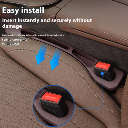 Creative and Practical Automotive Interior Products, Car Seat Gap Plug, Anti-Leak Strip, Multi-Functional Storage Box