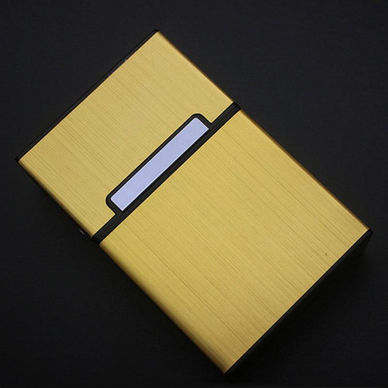 Premium Aluminum Alloy Metal Business Card Holder Magnetic Button Name Card Case Slim Pocket Storag 5
