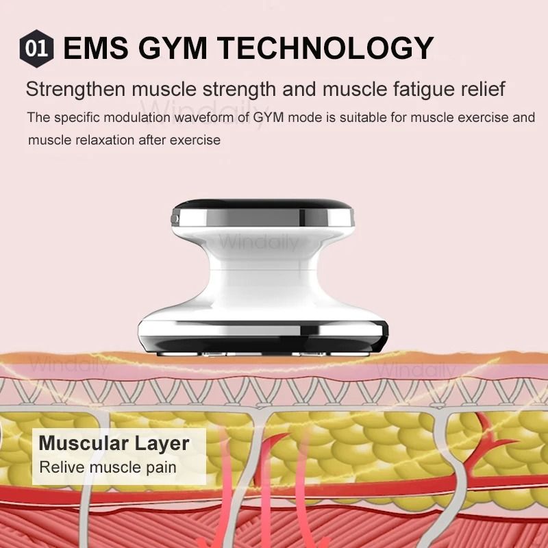 Body Slimming Machine With EMS And RF Fat Burning Therapy 2