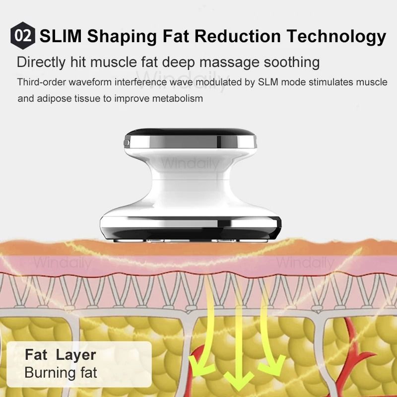 Body Slimming Machine With EMS And RF Fat Burning Therapy 3