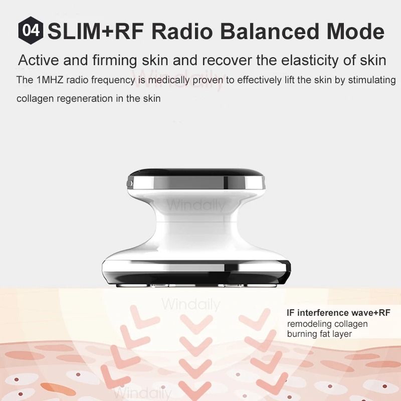 Body Slimming Machine With EMS And RF Fat Burning Therapy 4