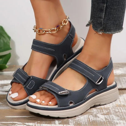 Summer Wedge Sandals For Women Lightweight Non Slip Platform Shoes For Beach And Everyday Comfort 2