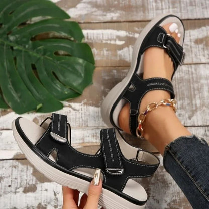 Summer Wedge Sandals For Women Lightweight Non Slip Platform Shoes For Beach And Everyday Comfort 4