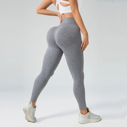 Seamless High Waist Sports Leggings For Women With Tummy Control And Stretch Fit For Yoga And Worko 4