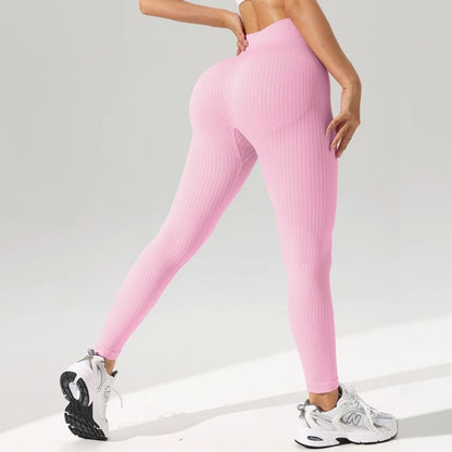 Seamless High Waist Sports Leggings For Women With Tummy Control And Stretch Fit For Yoga And Worko 7