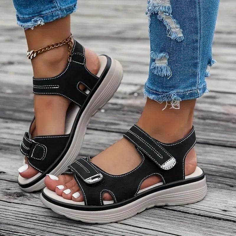 Summer Wedge Sandals For Women Lightweight Non Slip Platform Sandals For Everyday Comfort And Style 1