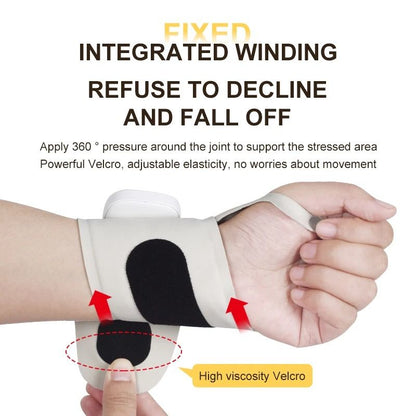 Electric Cordless Wrist Massager For Carpal Tunnel And Fatigue Relief With USB Rechargeable Design 3