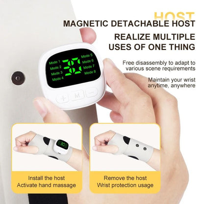 Electric Cordless Wrist Massager For Carpal Tunnel And Fatigue Relief With USB Rechargeable Design 4